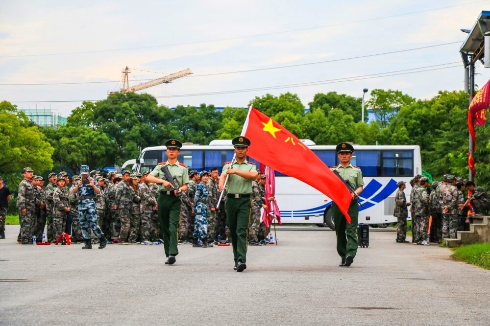 正拓軍事夏令營之開營儀式